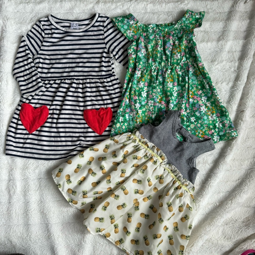 9-12m Dress bundle